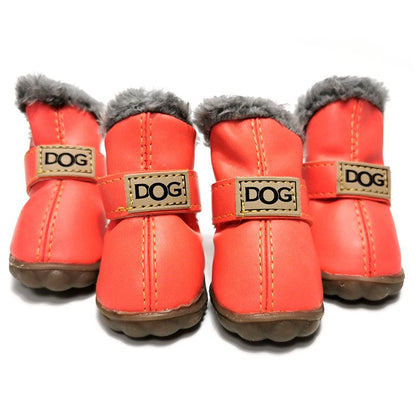 Waterproof Dog Booties Protection Set