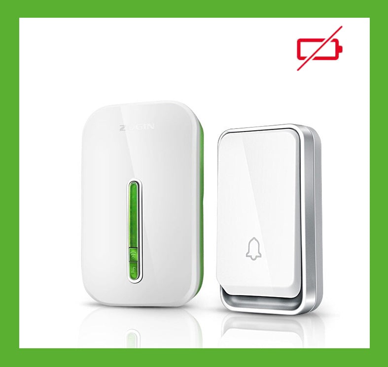 Cordless Door Chime with Waterproof Design and Extended Range
