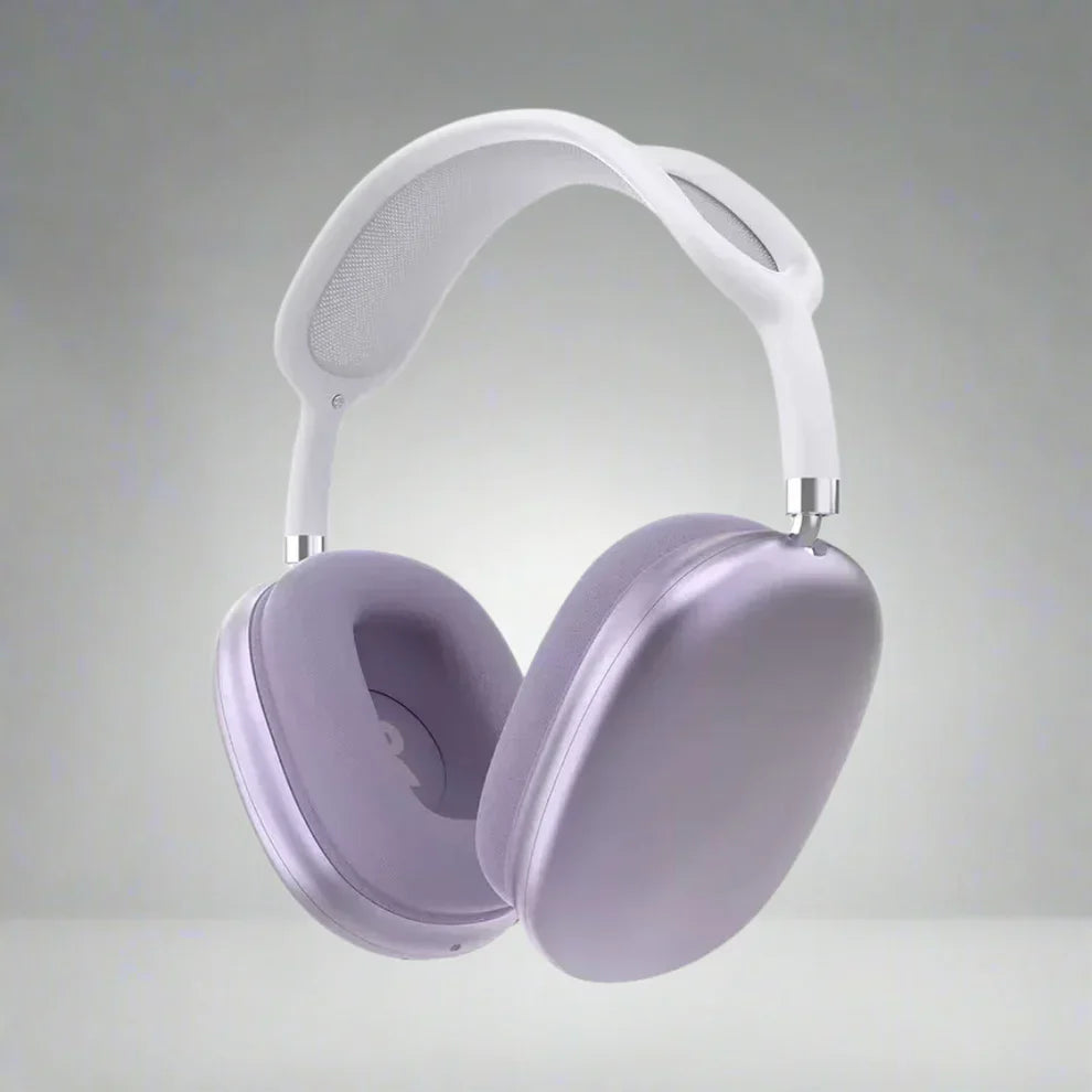 Bluetooth Noise Cancelling Over-Ear Headphones with Built-in Microphone