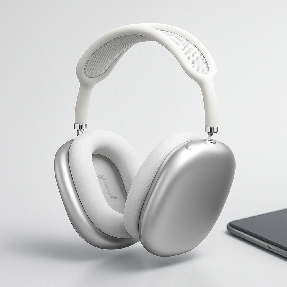 Bluetooth Noise Cancelling Over-Ear Headphones with Built-in Microphone