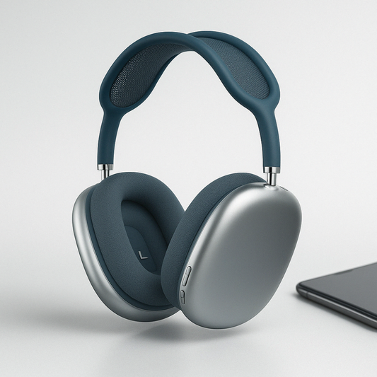 Bluetooth Noise Cancelling Over-Ear Headphones with Built-in Microphone