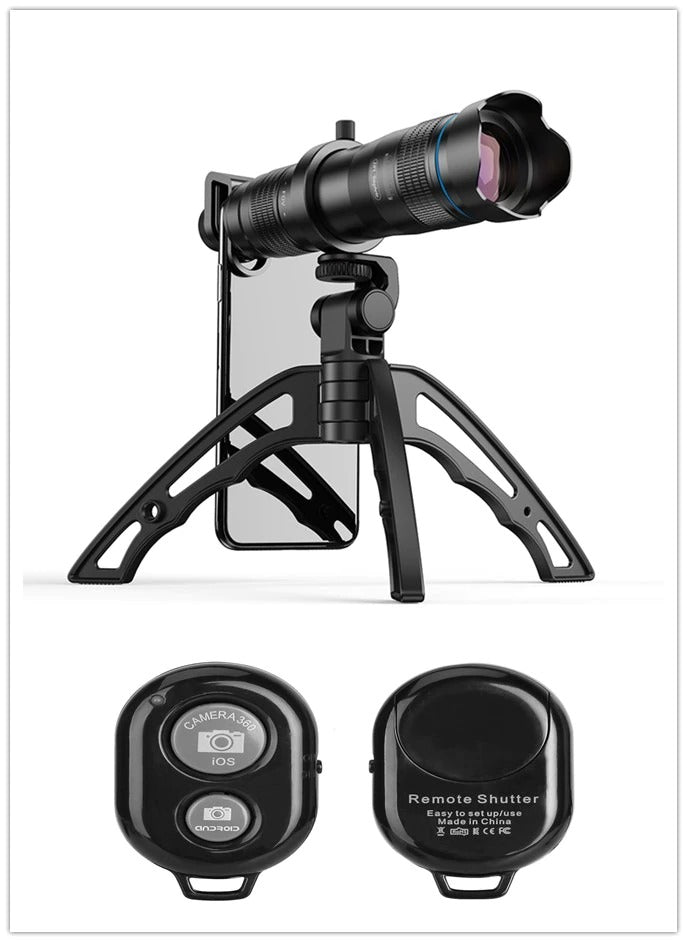 Monocular Telescope with Super Telephoto Zoom Feature