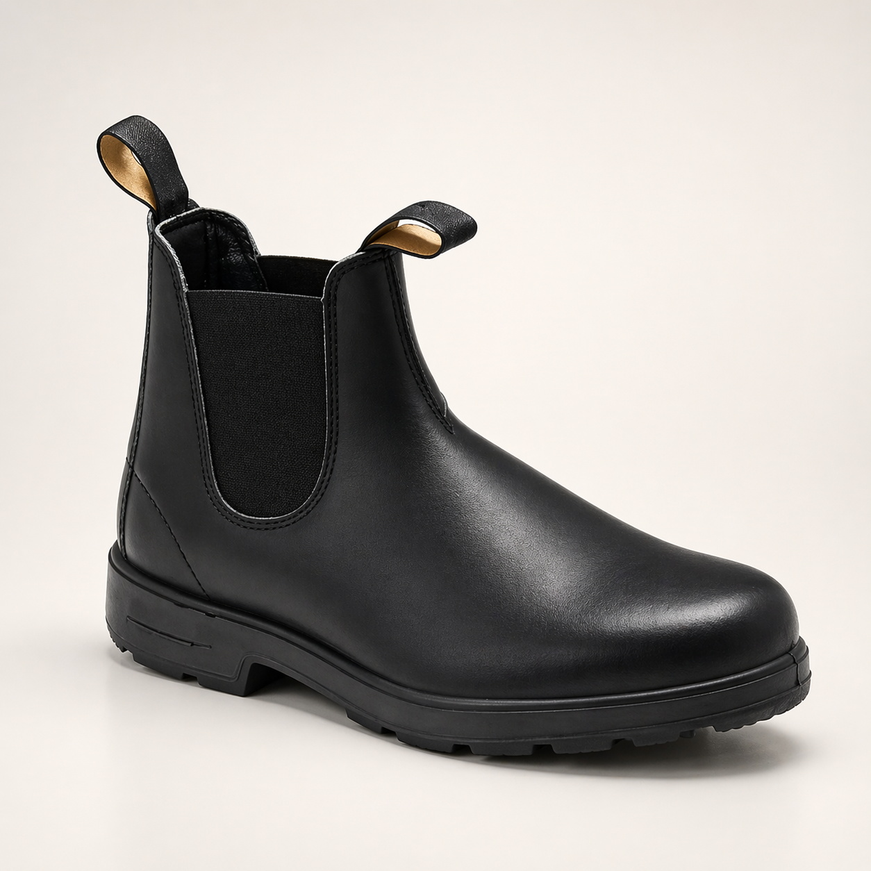 Waterproof Leather Ankle Boots for Women – Slip-On Chelsea Style