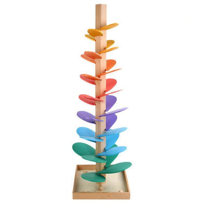 Magical Marble Grove - A Whimsical Wooden Play Tree