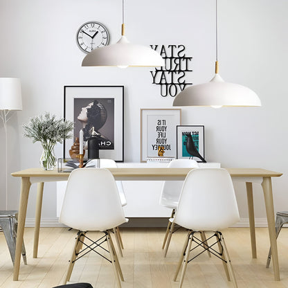 Nordic Wood LED Pendant Light with Japandi Design for Modern Interiors