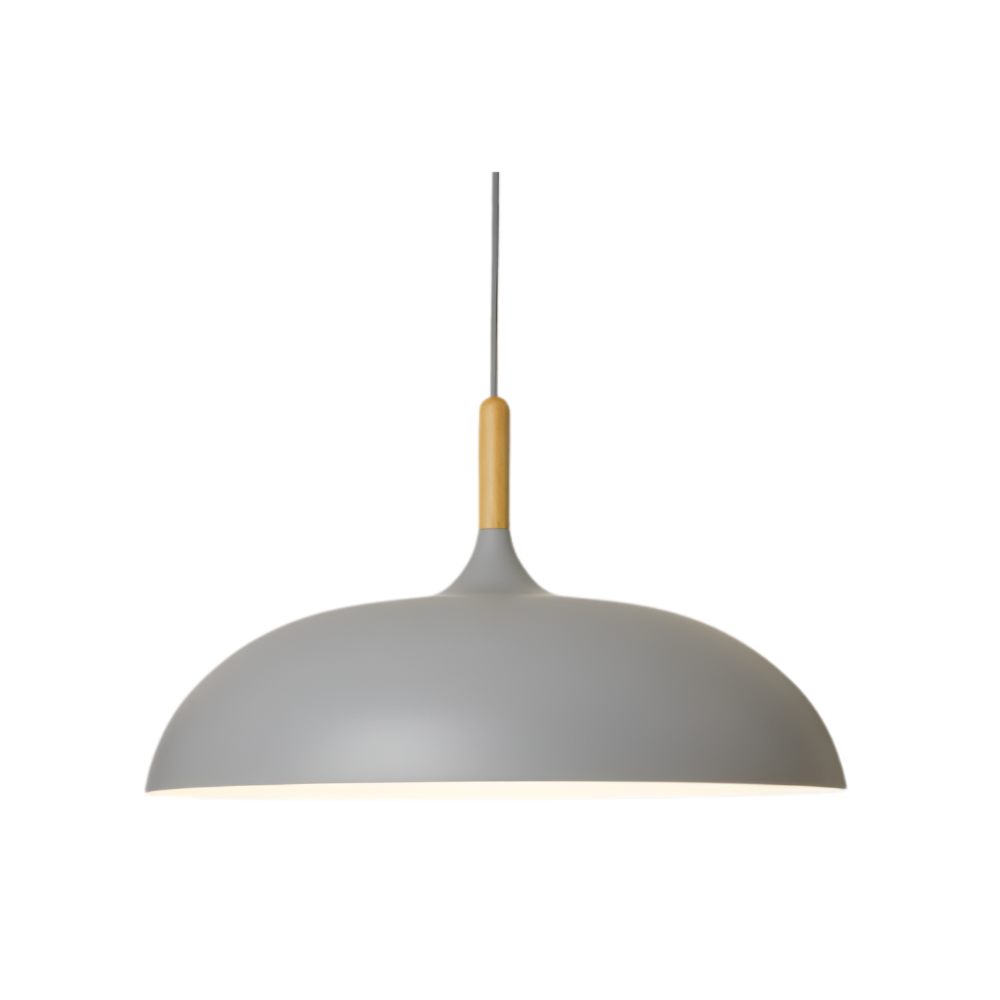 Nordic Wood LED Pendant Light with Japandi Design for Modern Interiors