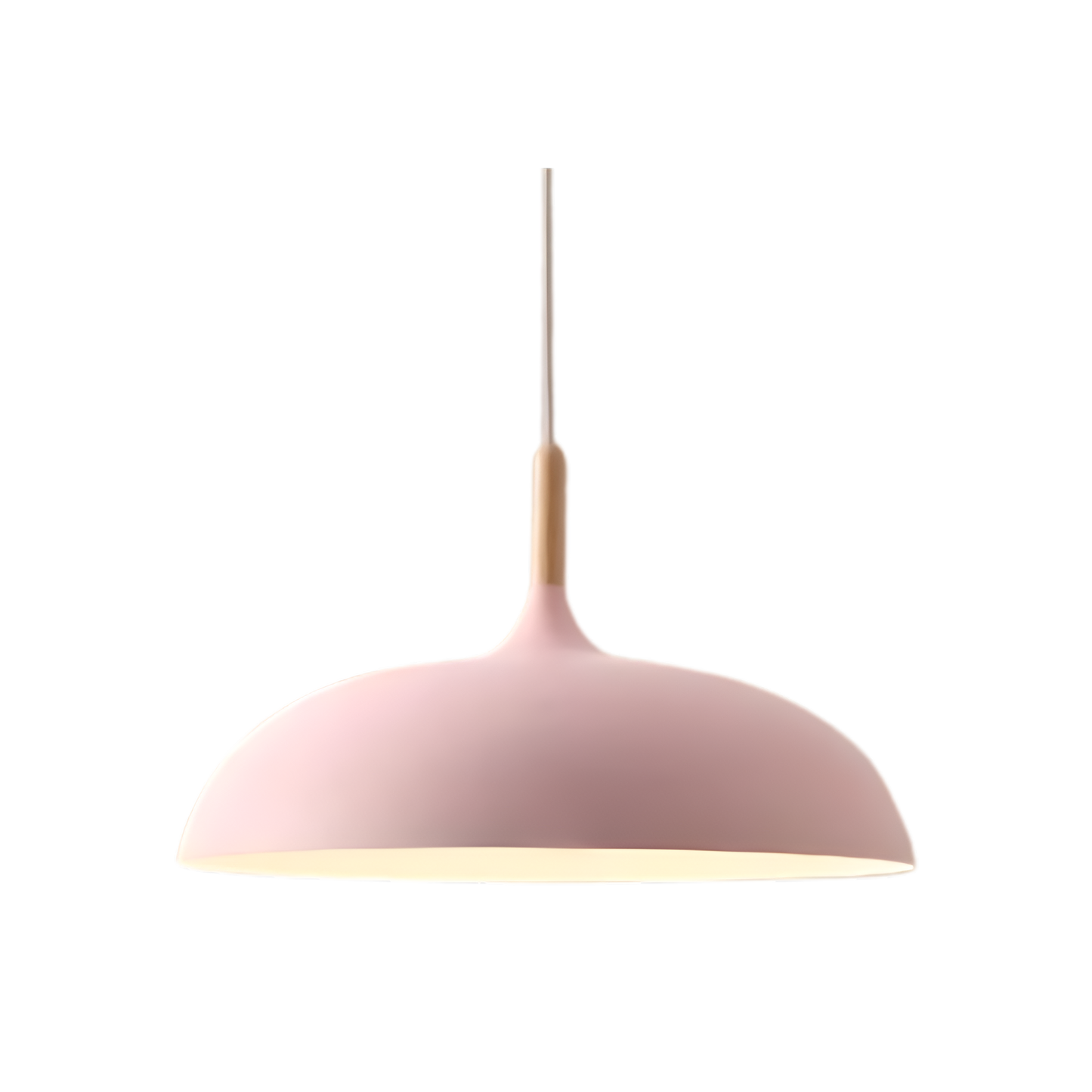 Nordic Wood LED Pendant Light with Japandi Design for Modern Interiors