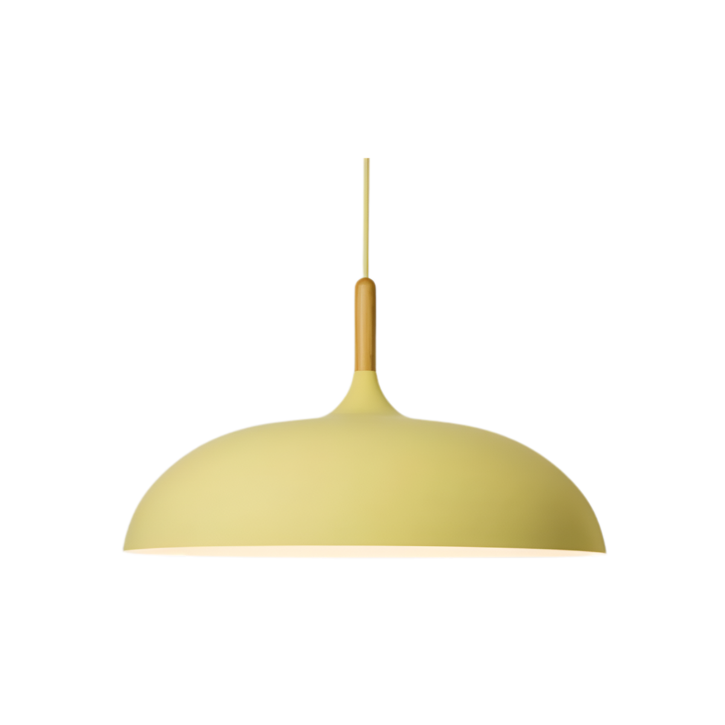 Nordic Wood LED Pendant Light with Japandi Design for Modern Interiors