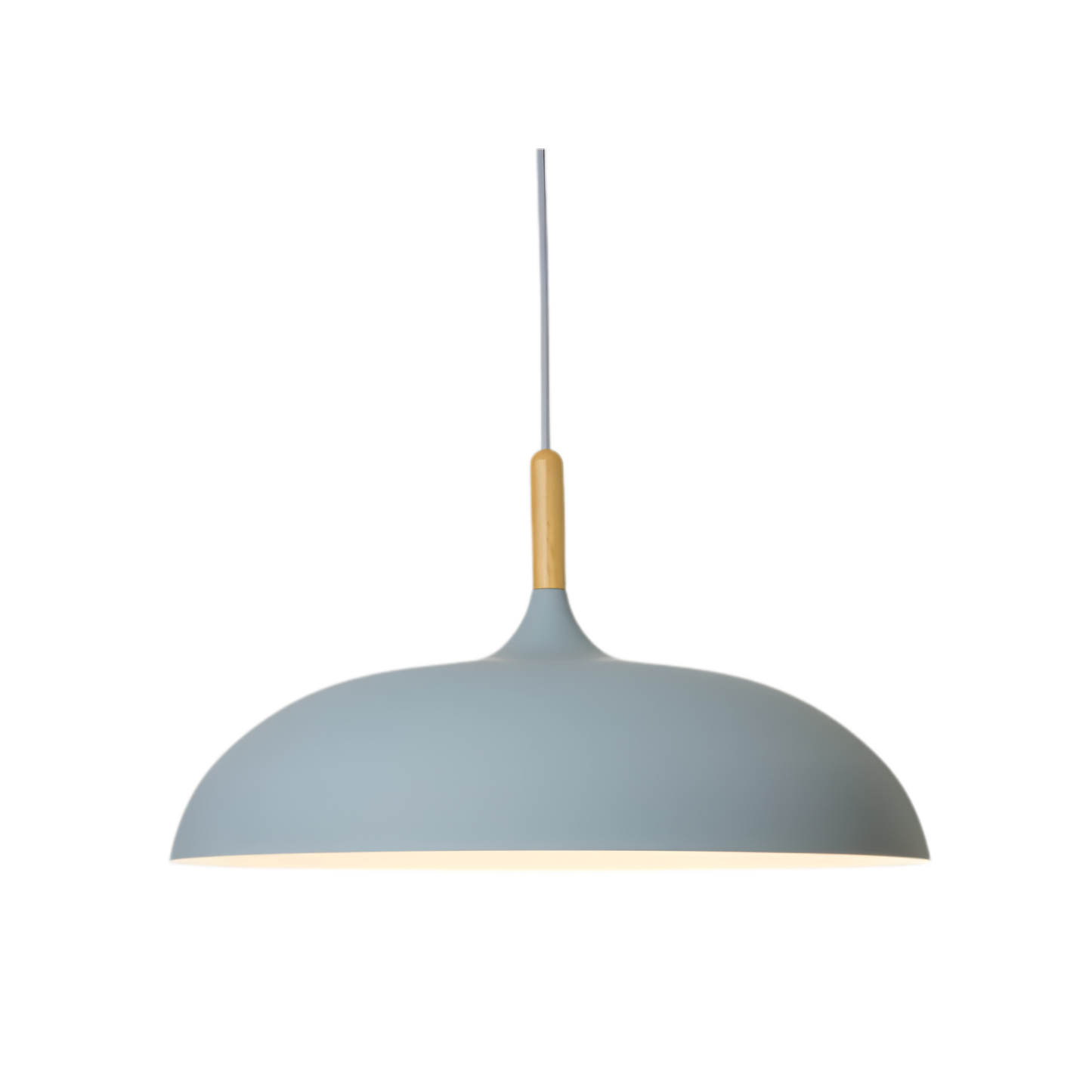 Nordic Wood LED Pendant Light with Japandi Design for Modern Interiors