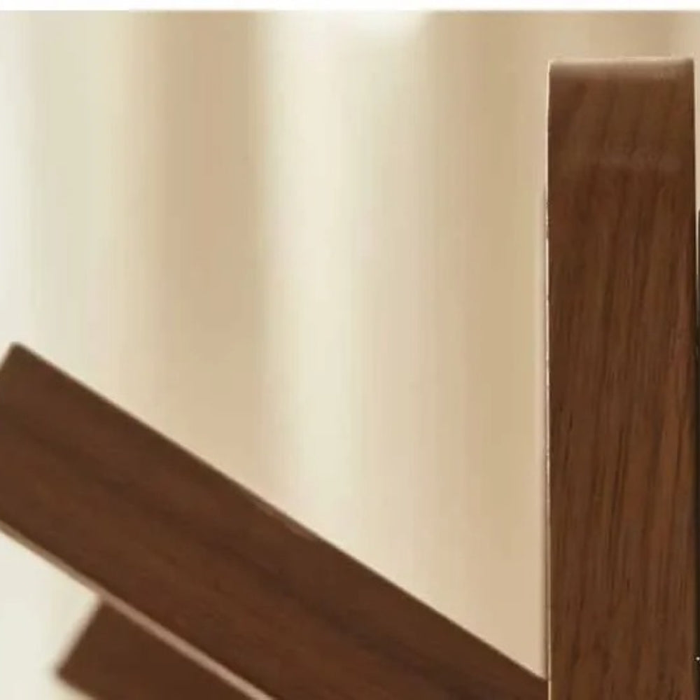 Stylish Wooden Coat Rack with Musical Design