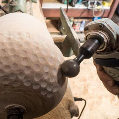 Precision Sphere Wood Shaper for Angle Grinders – Rapid Material Removal