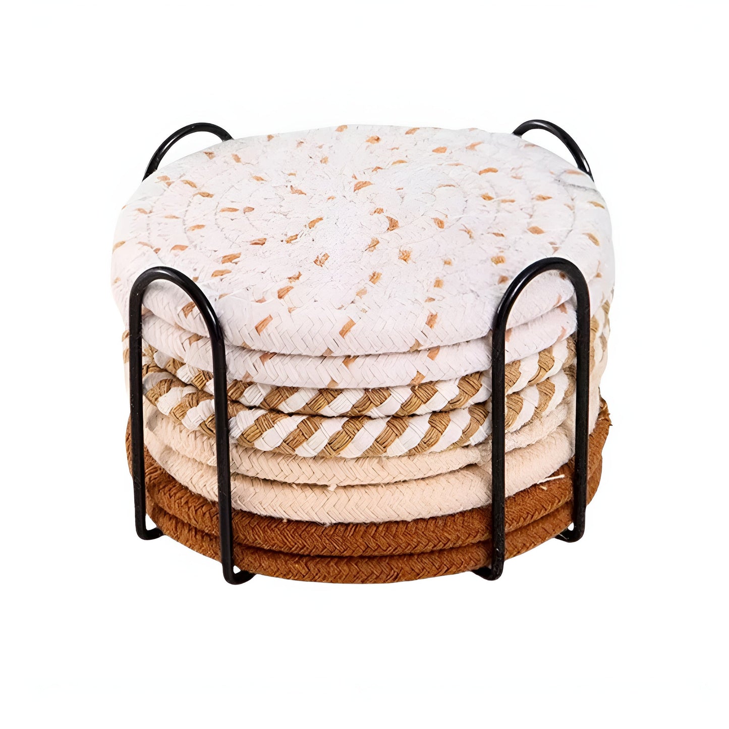 Natural Charm Coaster Collection | Set of 8