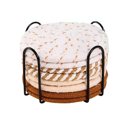 Natural Charm Coaster Collection | Set of 8
