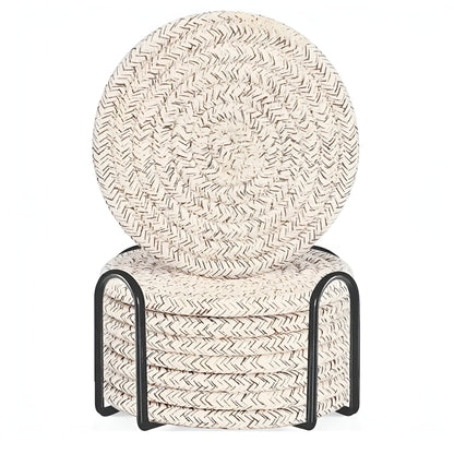 Natural Charm Coaster Collection | Set of 8