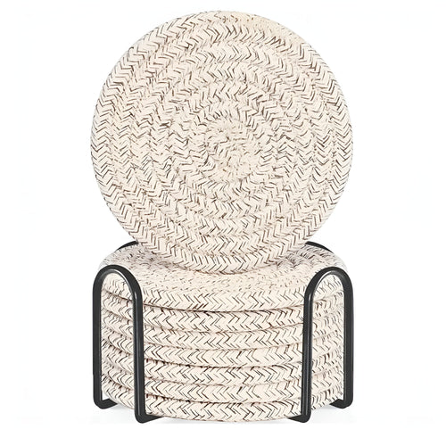 Natural Charm Coaster Collection | Set of 8