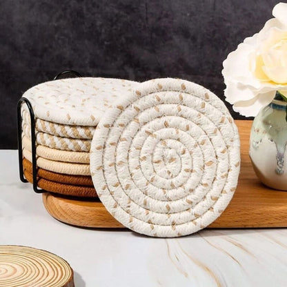 Natural Charm Coaster Collection | Set of 8