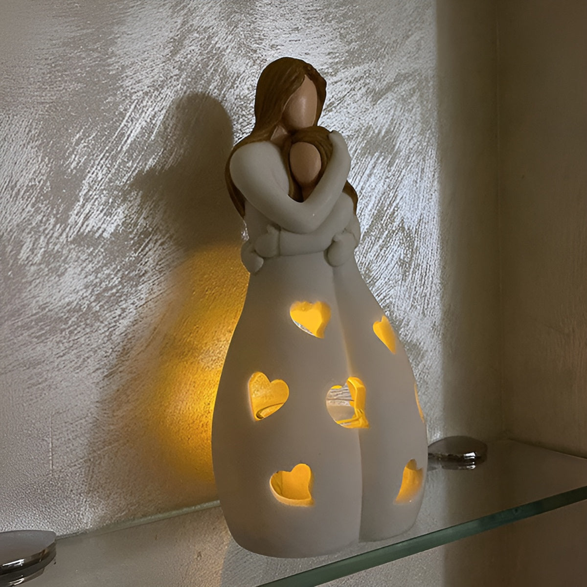 Meaningful Embrace Glow Ornament - Special Gift for Mother's Day
