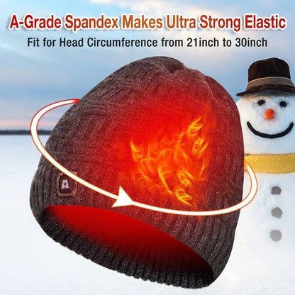 Rechargeable Heated Beanie for Ultimate Warmth