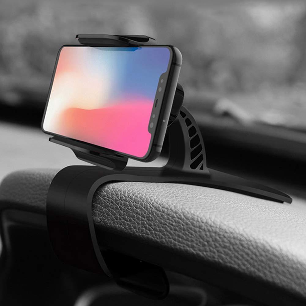 Car Phone Holder with 360° Rotation for Dashboard