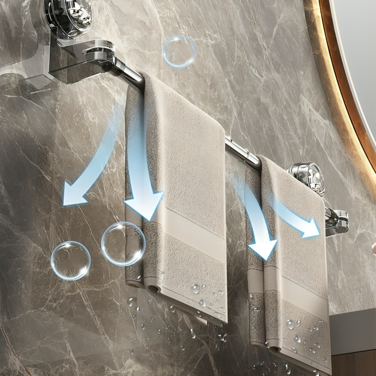 Adjustable Suction Cup Towel Holder