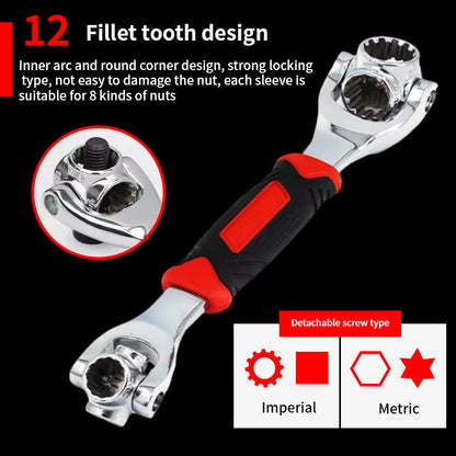 Universal Socket Wrench Set – 52 in 1 Multi-Function Tool
