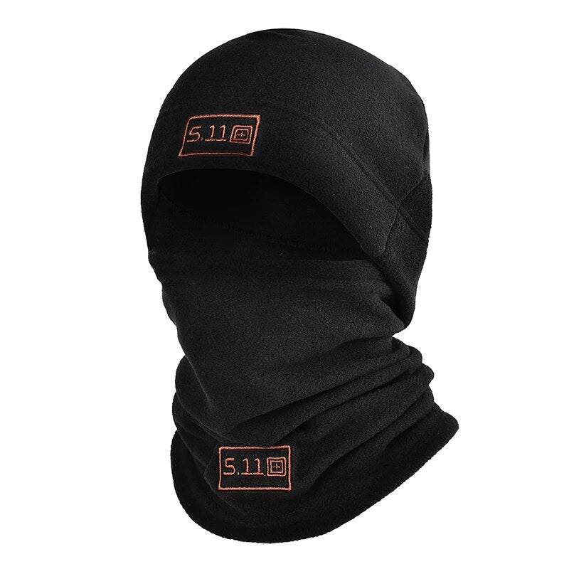 Soft Snow White Hooded Mask