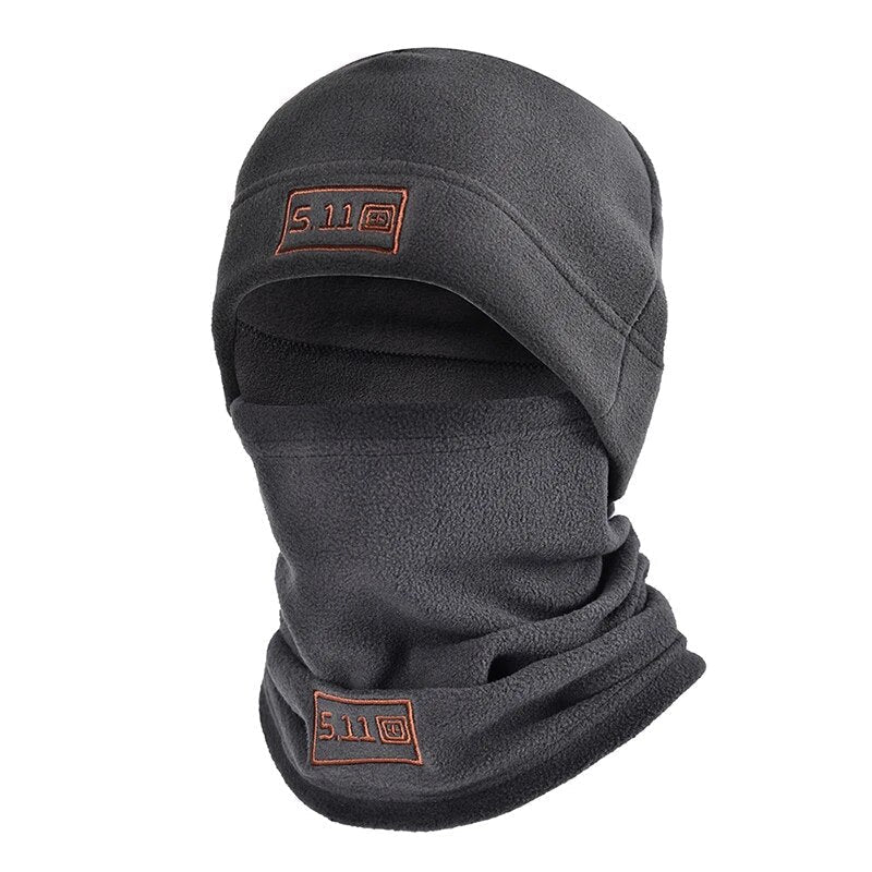 Soft Snow White Hooded Mask