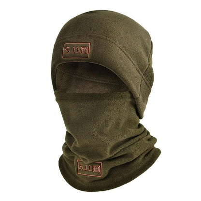 Soft Snow White Hooded Mask