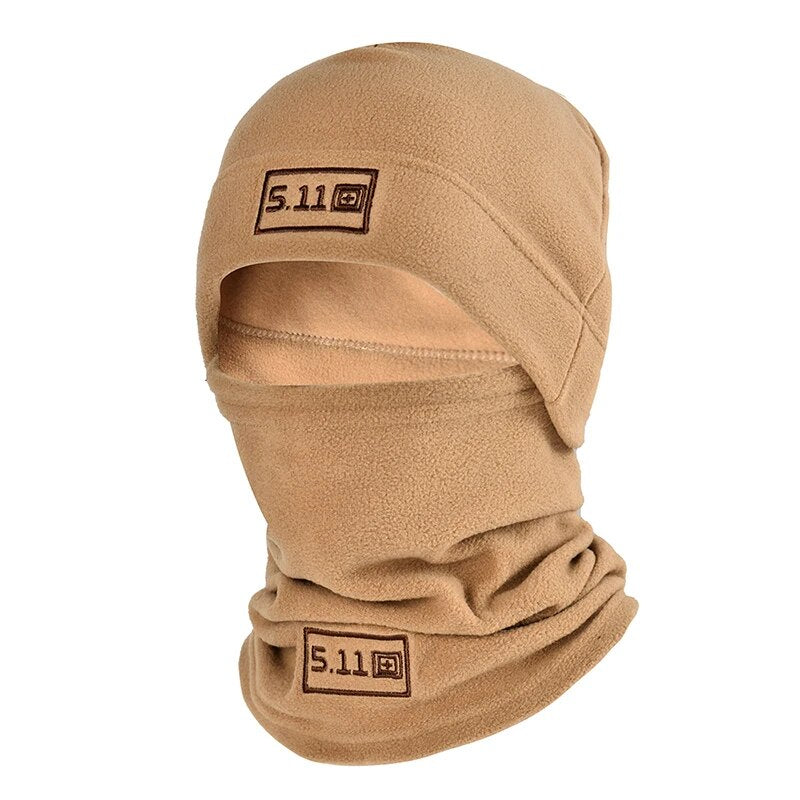 Soft Snow White Hooded Mask