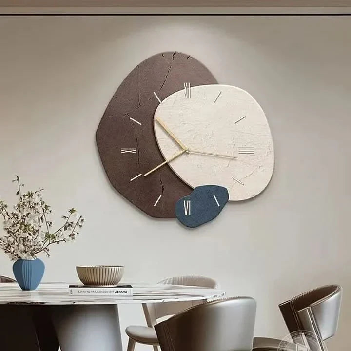 Wooden Modern Wall Clock – Stylish Timepiece for Home Decor