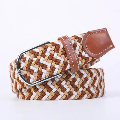Stretchy Casual Belt Crafted from Elastic Fabric