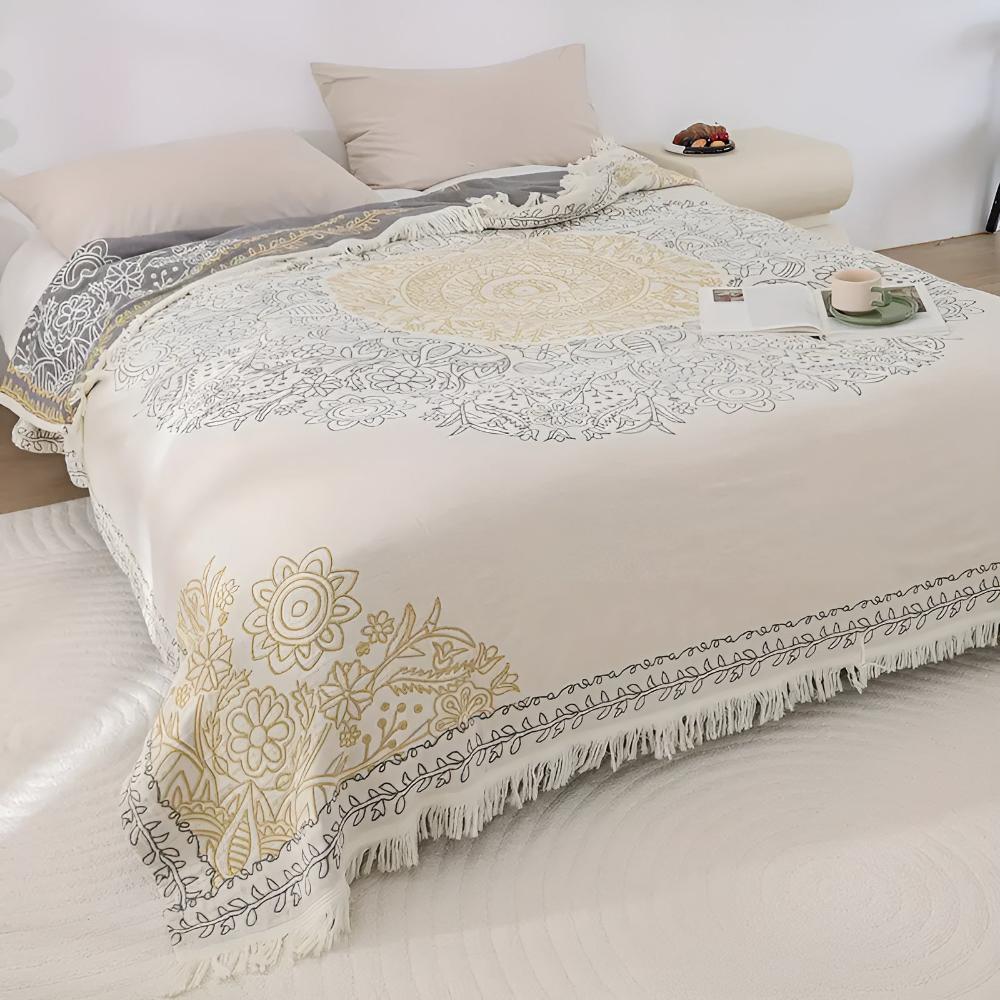 Stylish Cotton Throw Blanket for Every Season
