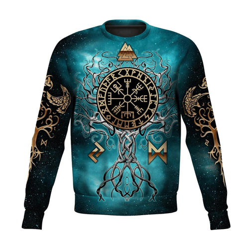 3D Printed Hoodie with Viking Design