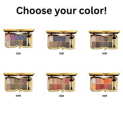 Glimmering Eyeshadow Collection | 10 Vibrant Shades