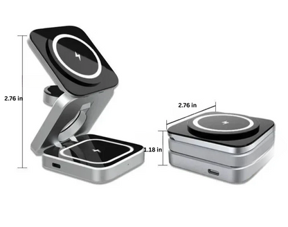3-in-1 Fast Charging Station for Quick and Easy Power Solutions