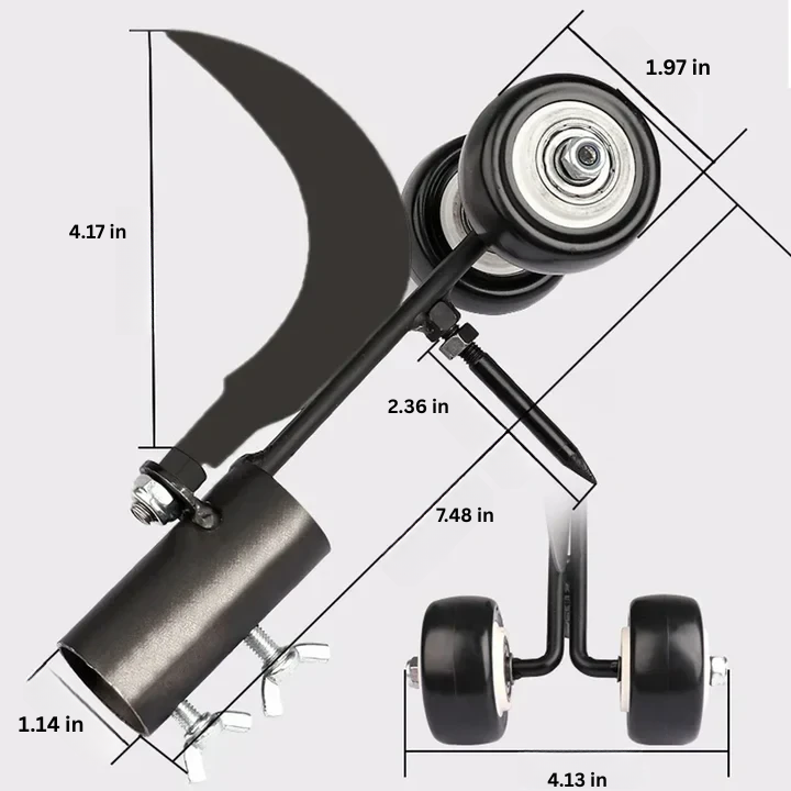 Adjustable Tool for Pulling Weeds from Garden Cracks