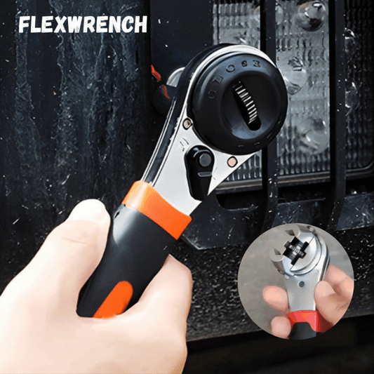 Adjustable Ratchet Wrench for Any Task - Last Day Discount