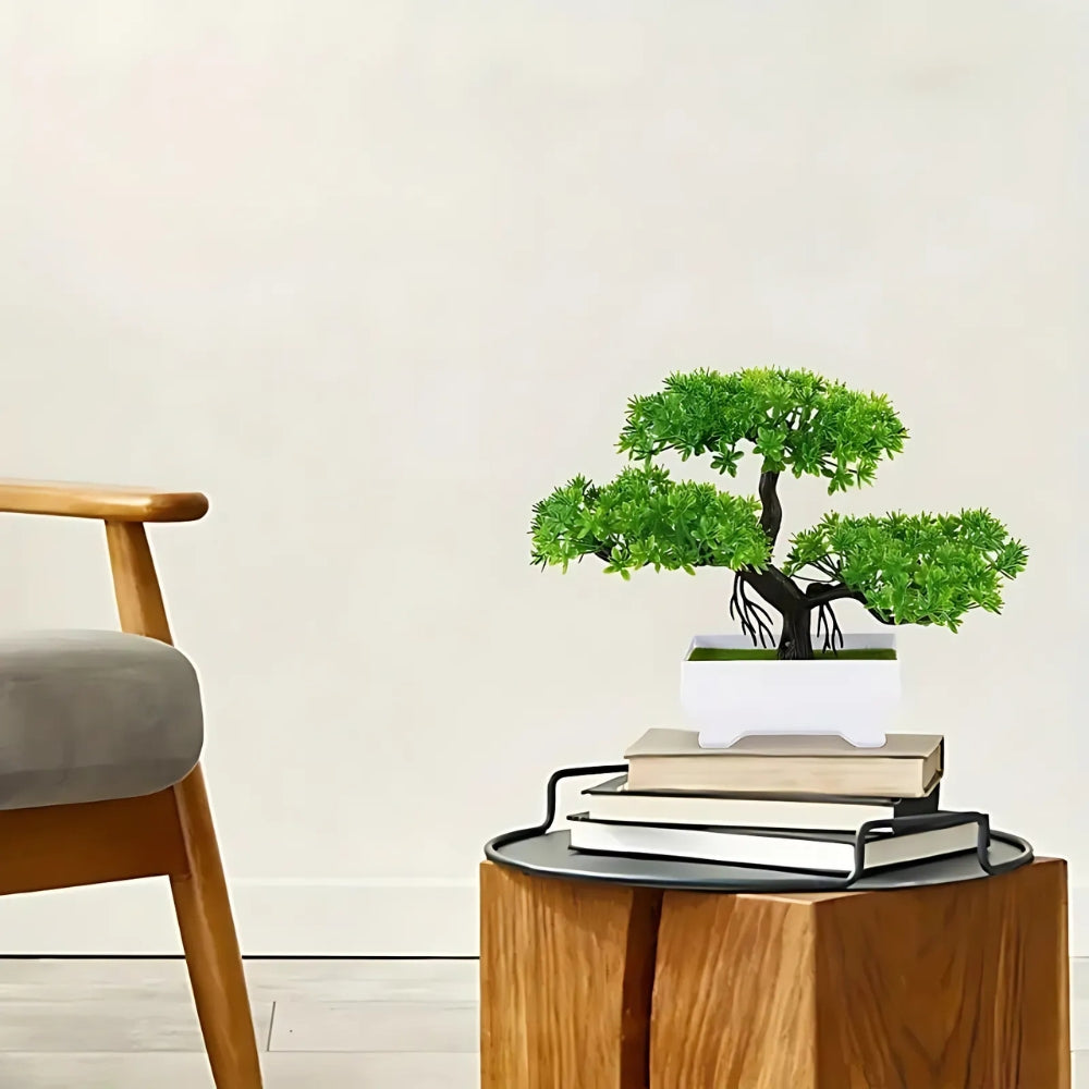 Tranquil Essence Mini Faux Bonsai Tree for Home or Office