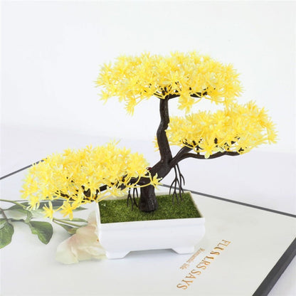 Tranquil Essence Mini Faux Bonsai Tree for Home or Office