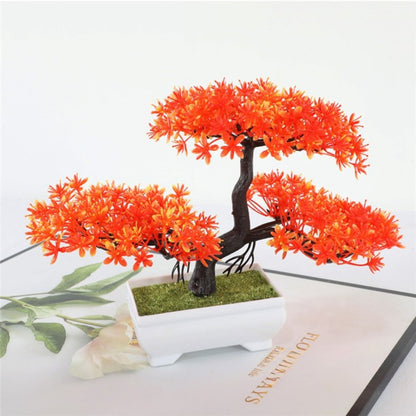 Tranquil Essence Mini Faux Bonsai Tree for Home or Office