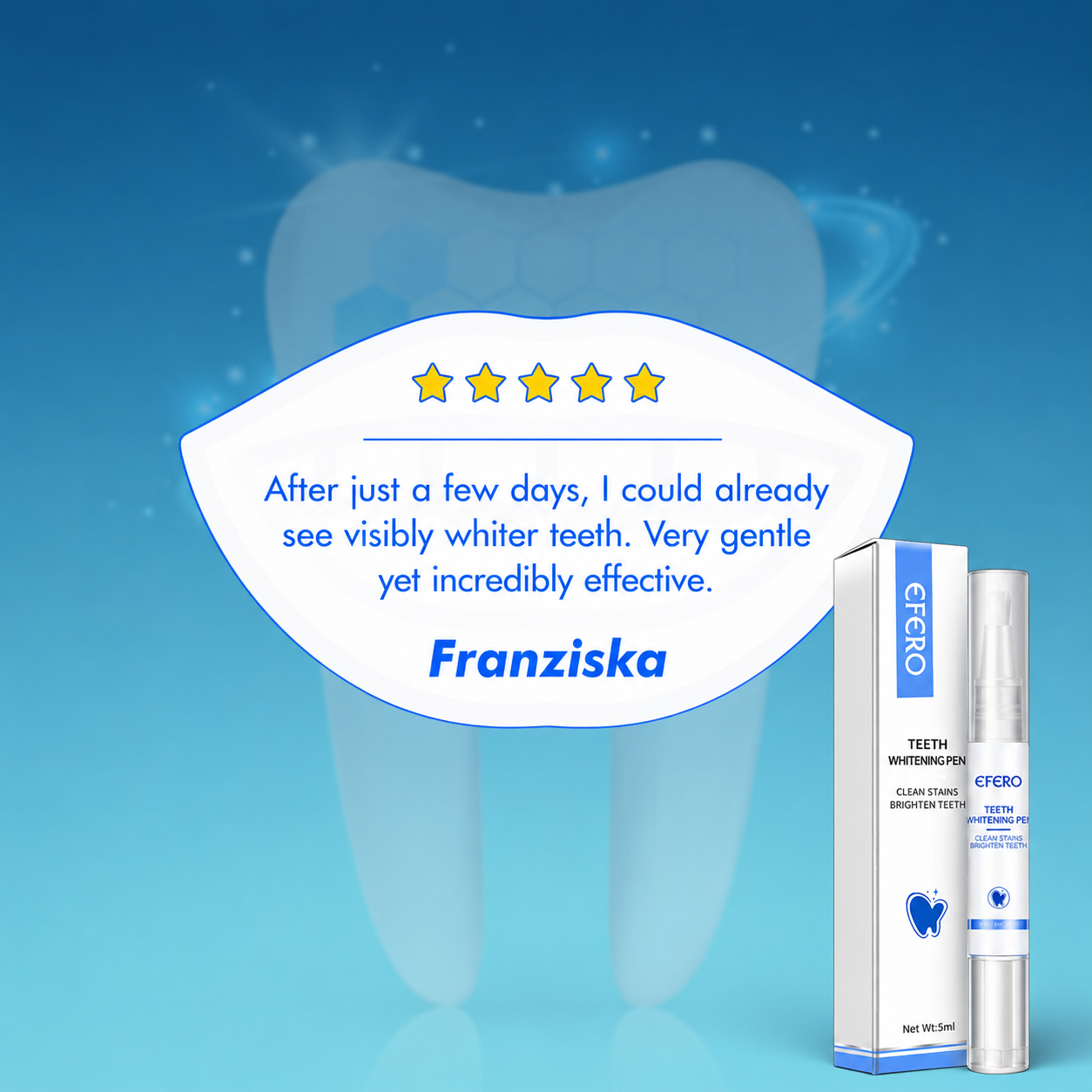 BrightSmile Pro Whitening Pen | Gentle Formula for All Teeth