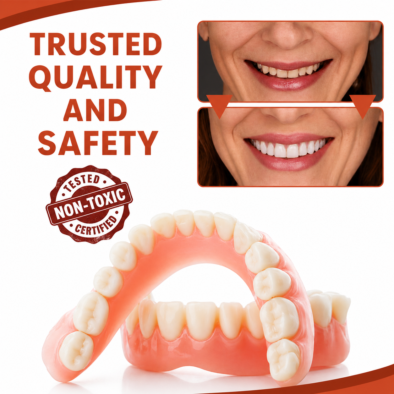 ComfortFit Dental Cushion | Soft Silicone Support for Secure Smiles