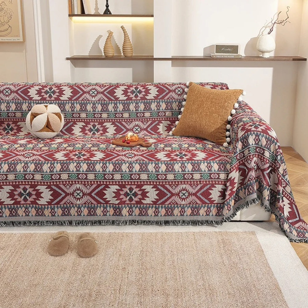 Chic Textured Couch Throw for Effortless Style