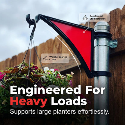 Quick & Easy Garden Hook for Metal Fences | No Tools Needed