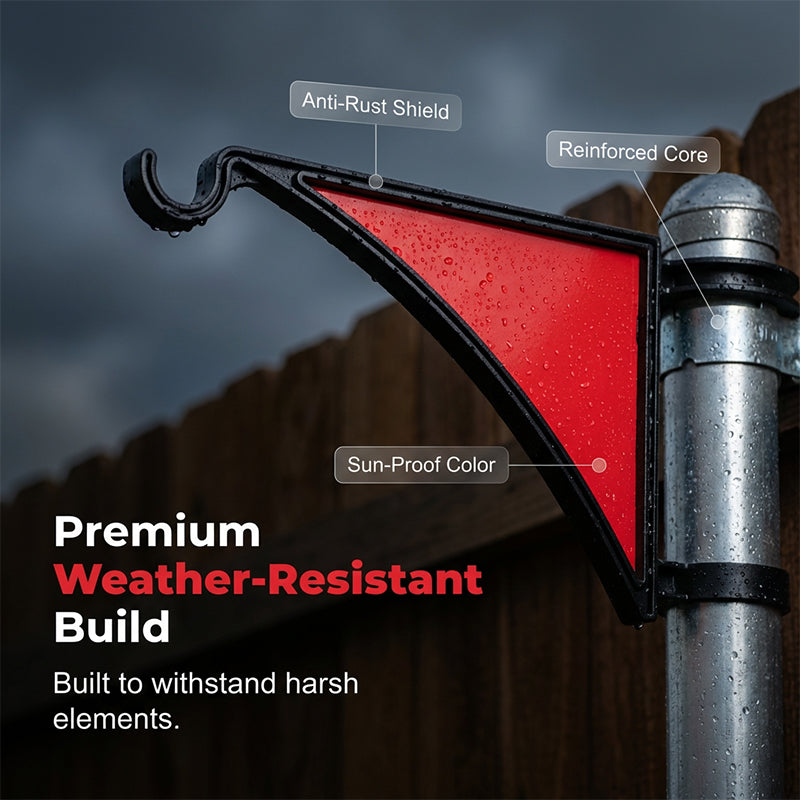 Quick & Easy Garden Hook for Metal Fences | No Tools Needed