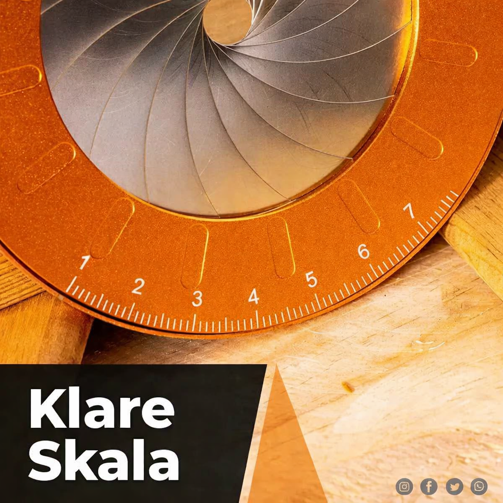 Artisan Circle Maker | Adjustable Compass & Round Ruler | Perfect Circles Up to 12.5 cm