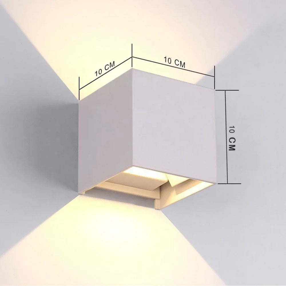 Smart Lighting Wall Lamp with Motion Sensor by ZenGlow Luxe