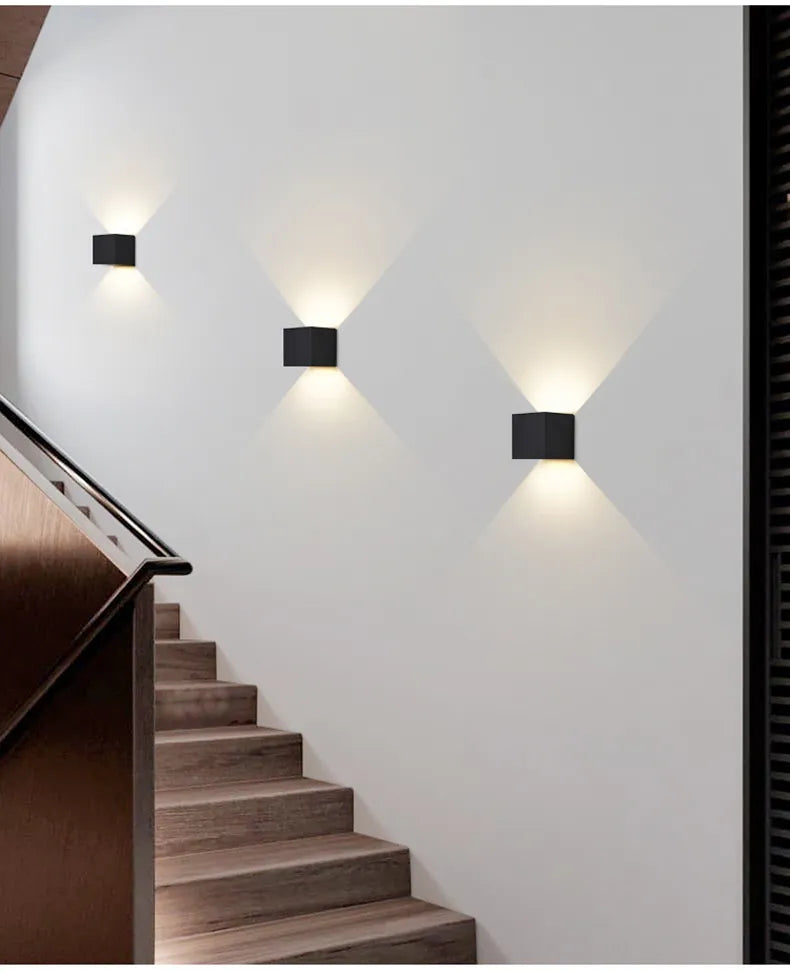 Smart Lighting Wall Lamp with Motion Sensor by ZenGlow Luxe