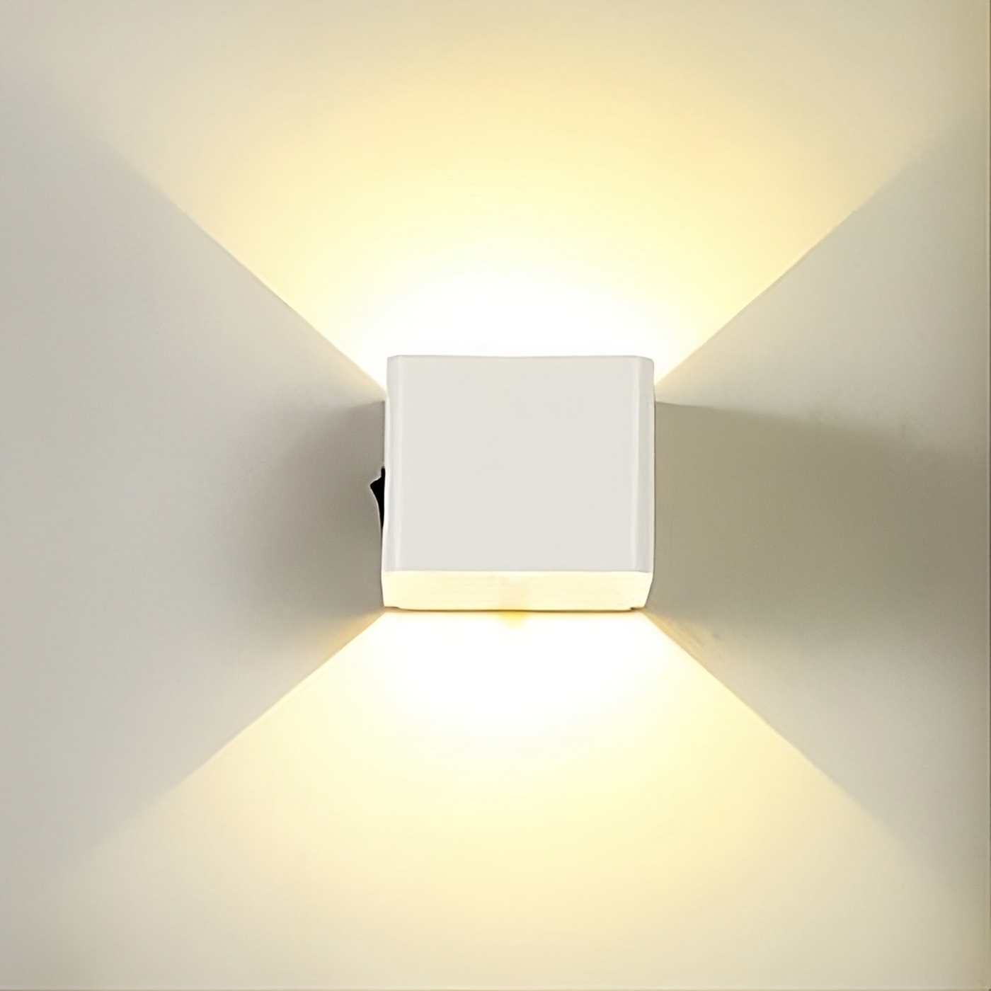 Smart Lighting Wall Lamp with Motion Sensor by ZenGlow Luxe