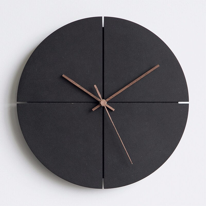 Quiet Quartz Movement Clock for Minimalist Wall Decor